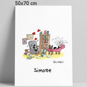50x70 cm - Maschio