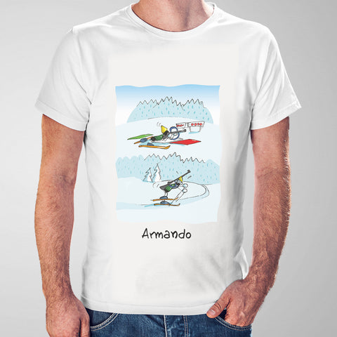 T-Shirt Personalizzata "Biathlon"