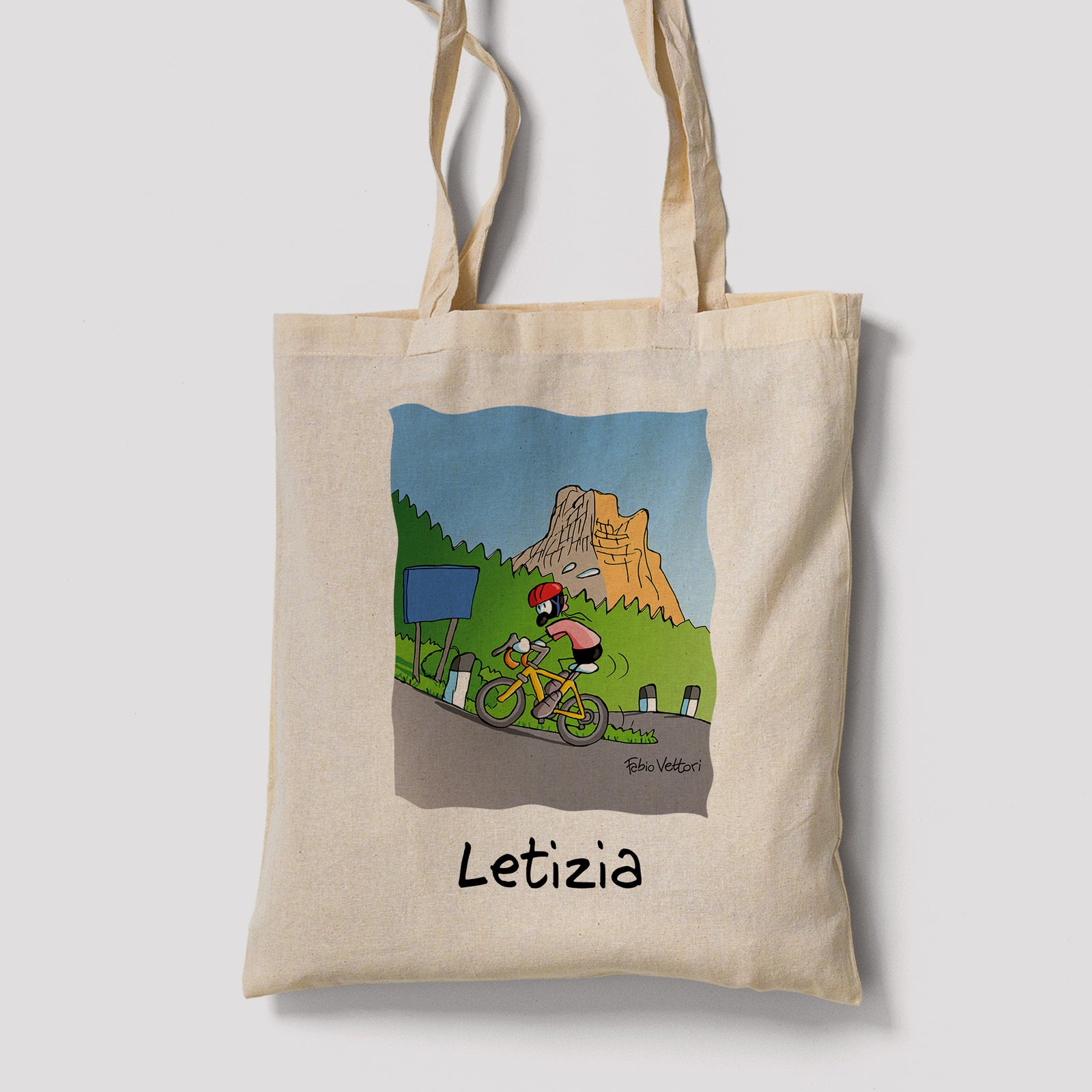 Shopper Personalizzata "Ciclisti"