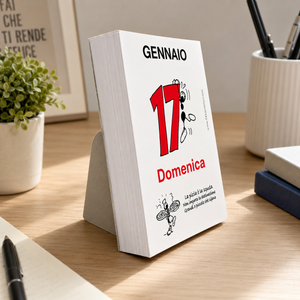 Calendario Giornaliero da tavolo 2027 delle Formiche di Fabio Vettori (FV26G)