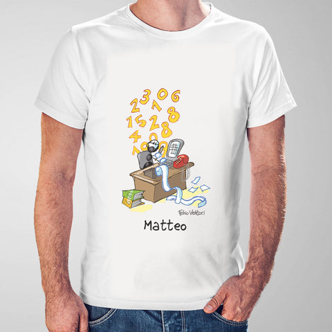 T-Shirt Personalizzata "Commercialista"