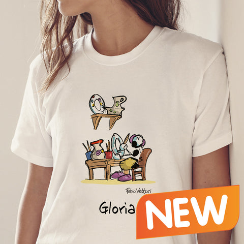 T-Shirt Personalizzata "Decorazioni su ceramica"