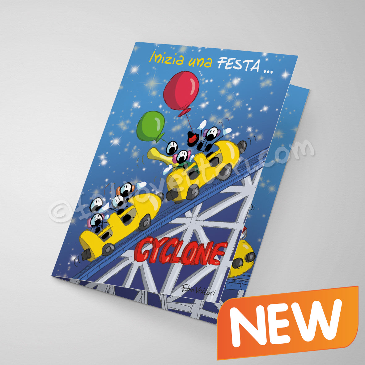 Laminated Greetings Card (FV10-184)