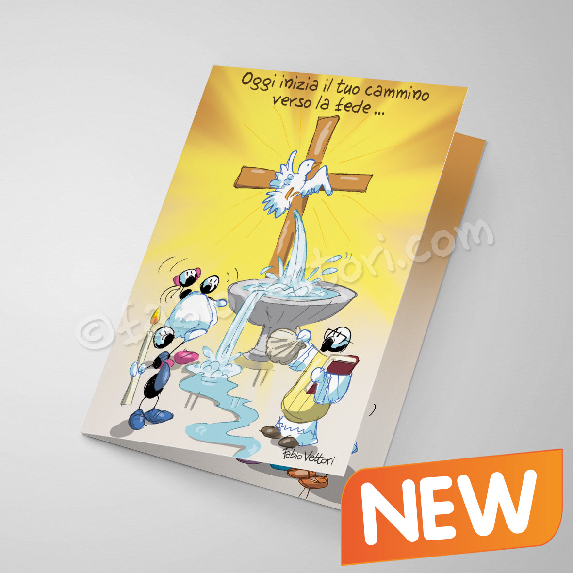 Baptism Laminated Card (FV10-189)
