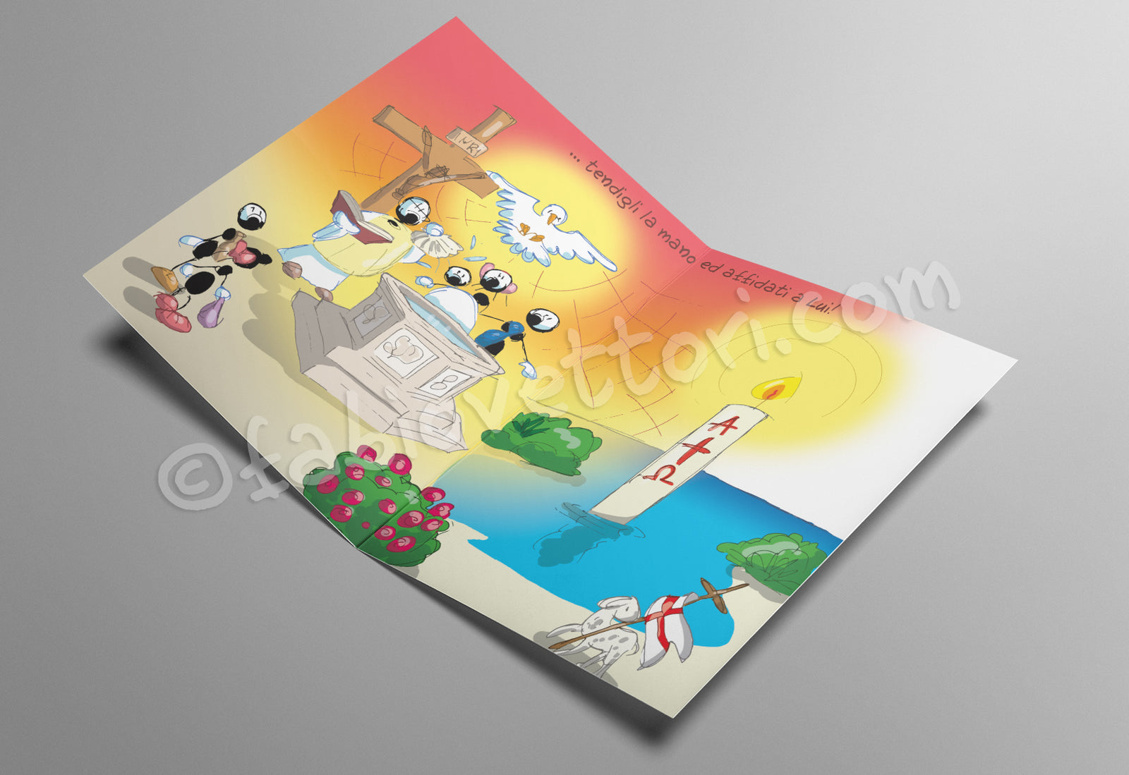 Baptism Laminated Card (FV10-189)