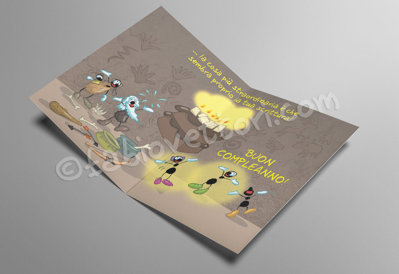 Birthday laminated card (FV10-220)