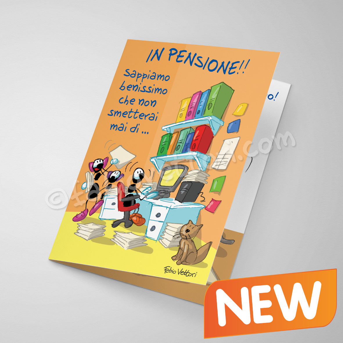 Laminated pension card (FV10-225)