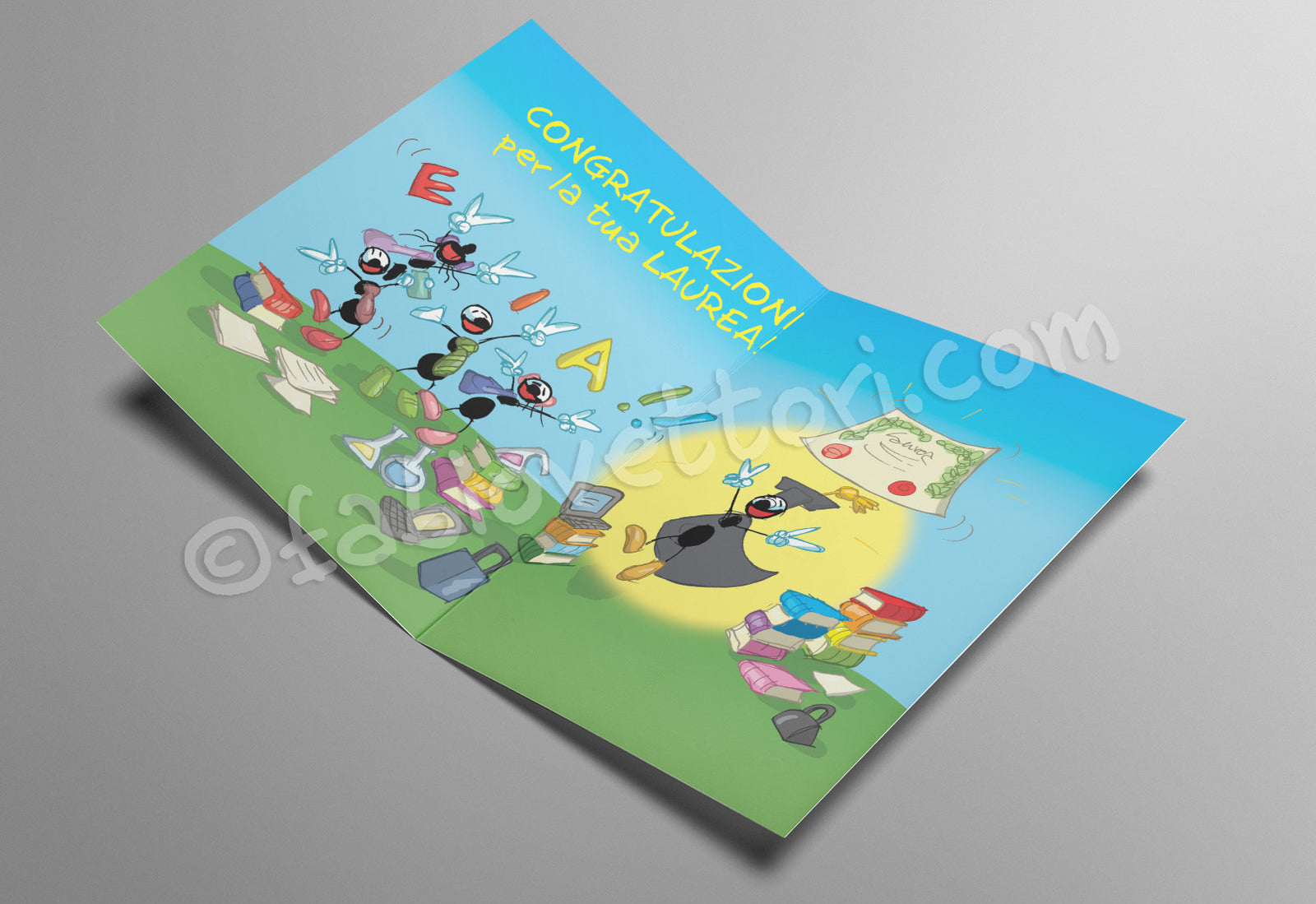 Graduation laminated card (FV10-226)