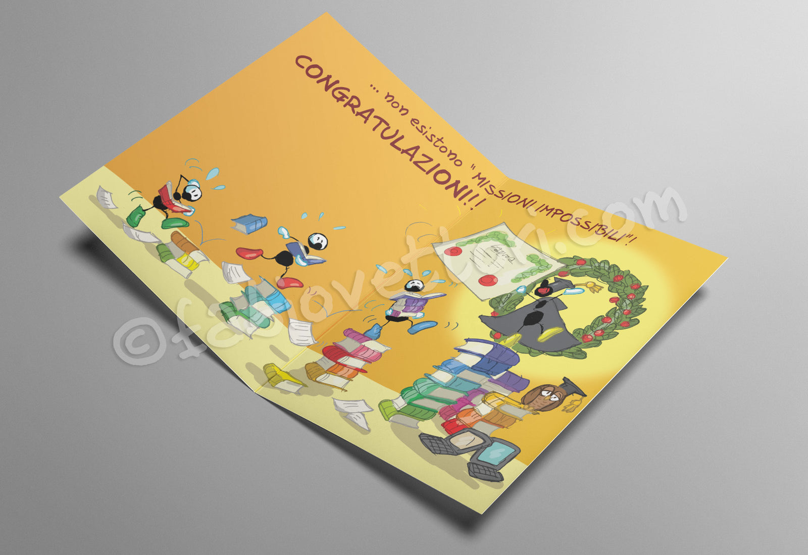 Graduation laminated card (FV10-227)