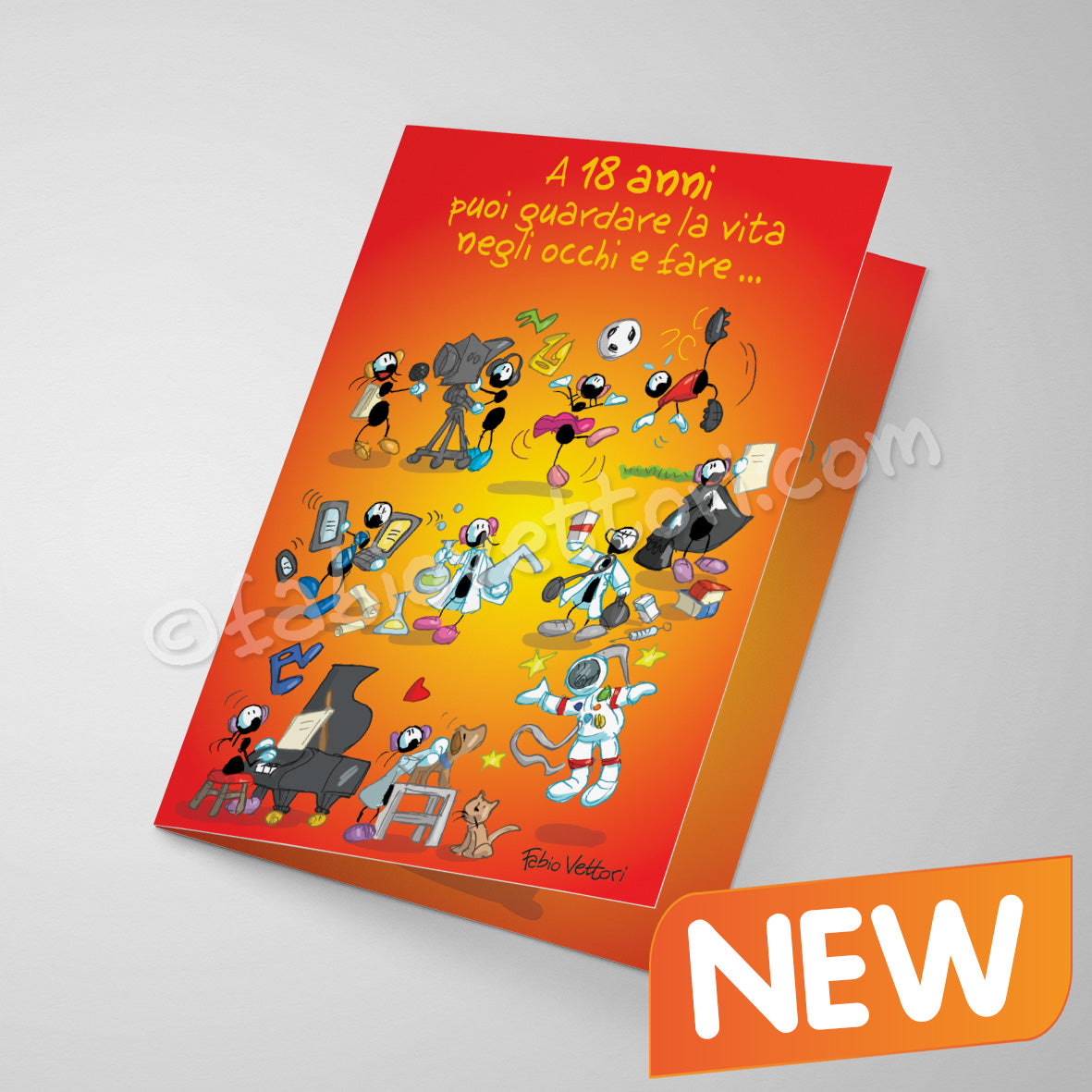 Laminated ticket 18 years (FV10-229)