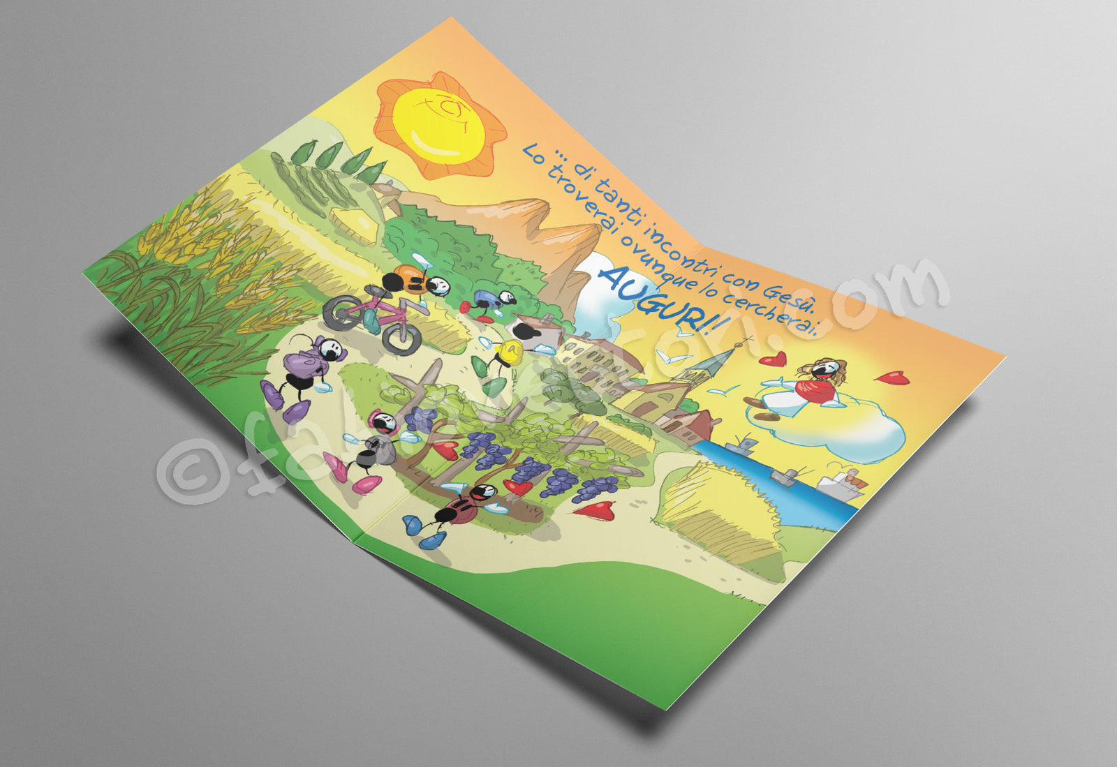 Communion laminated card (FV10-232)