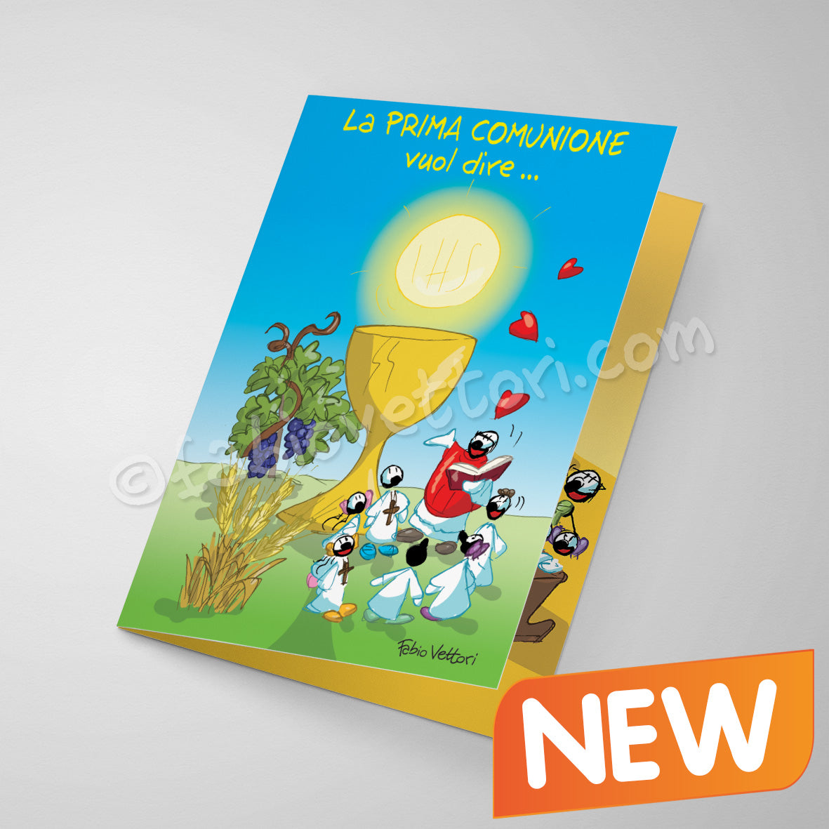 Communion laminated card (FV10-233)