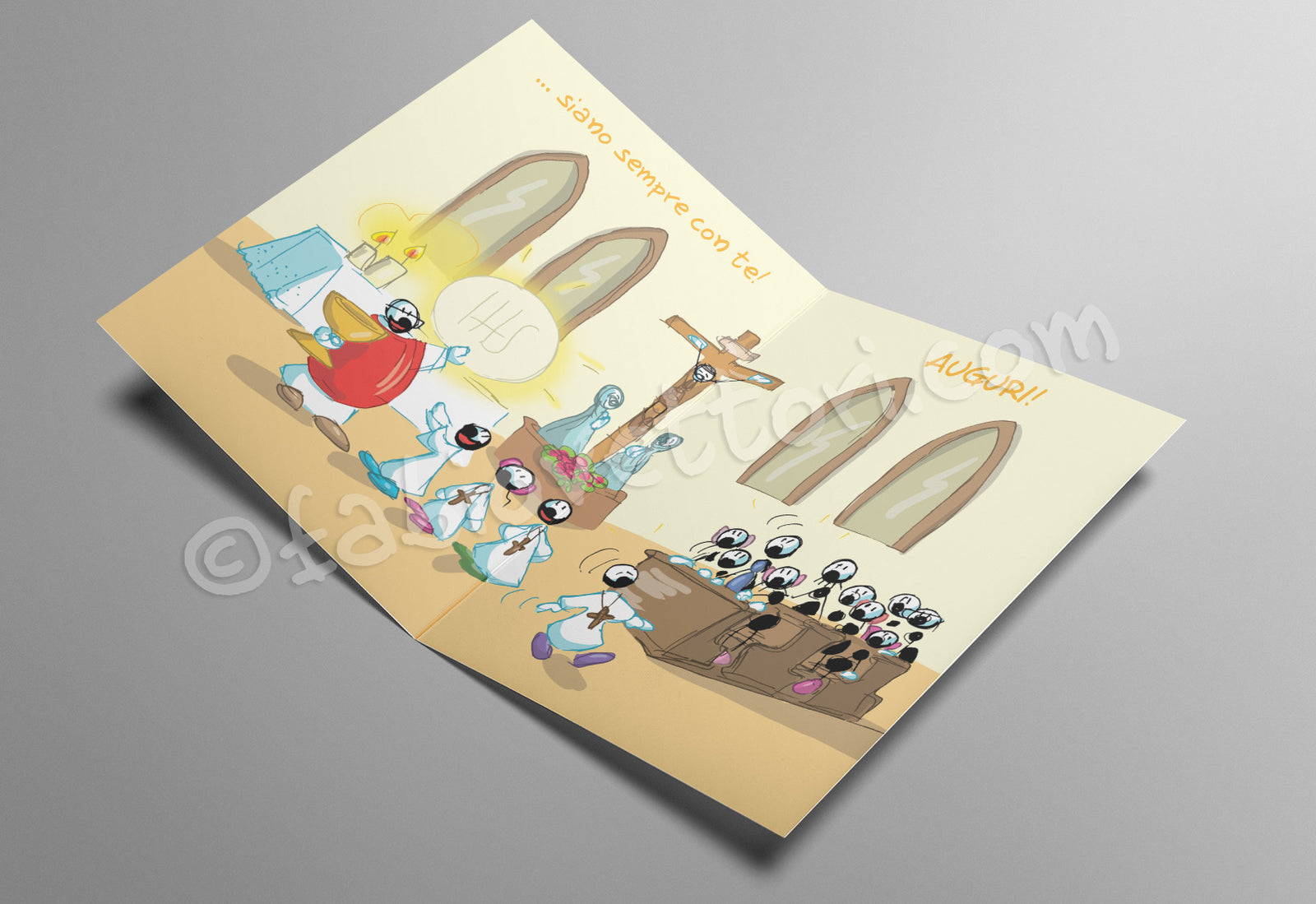 Communion laminated card (FV10-234)