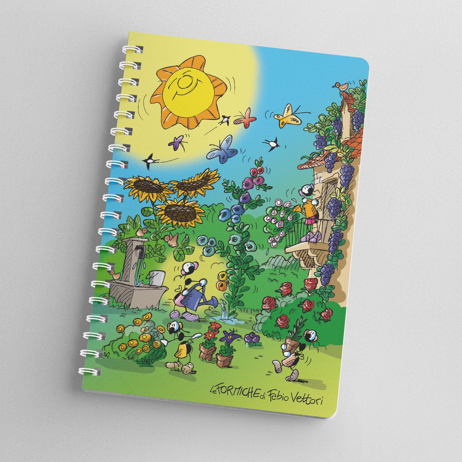 Notepad "Tree in Love"