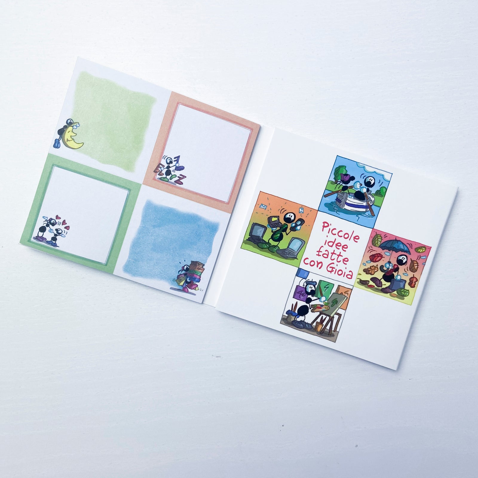 Self-adhesive labels for jams, biscuits, notebooks, books, boxes, etc... Subject "What kind of ant are you?" (FV39-04)