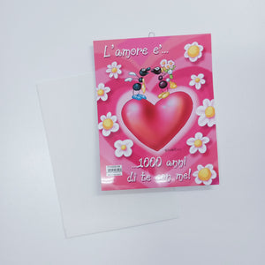 Laminated love card (FV10-202)