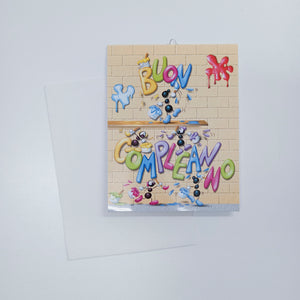 Laminated love card (FV10-202)