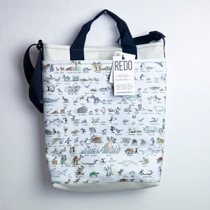 TRAC model shoulder bag with external pocket FV5586