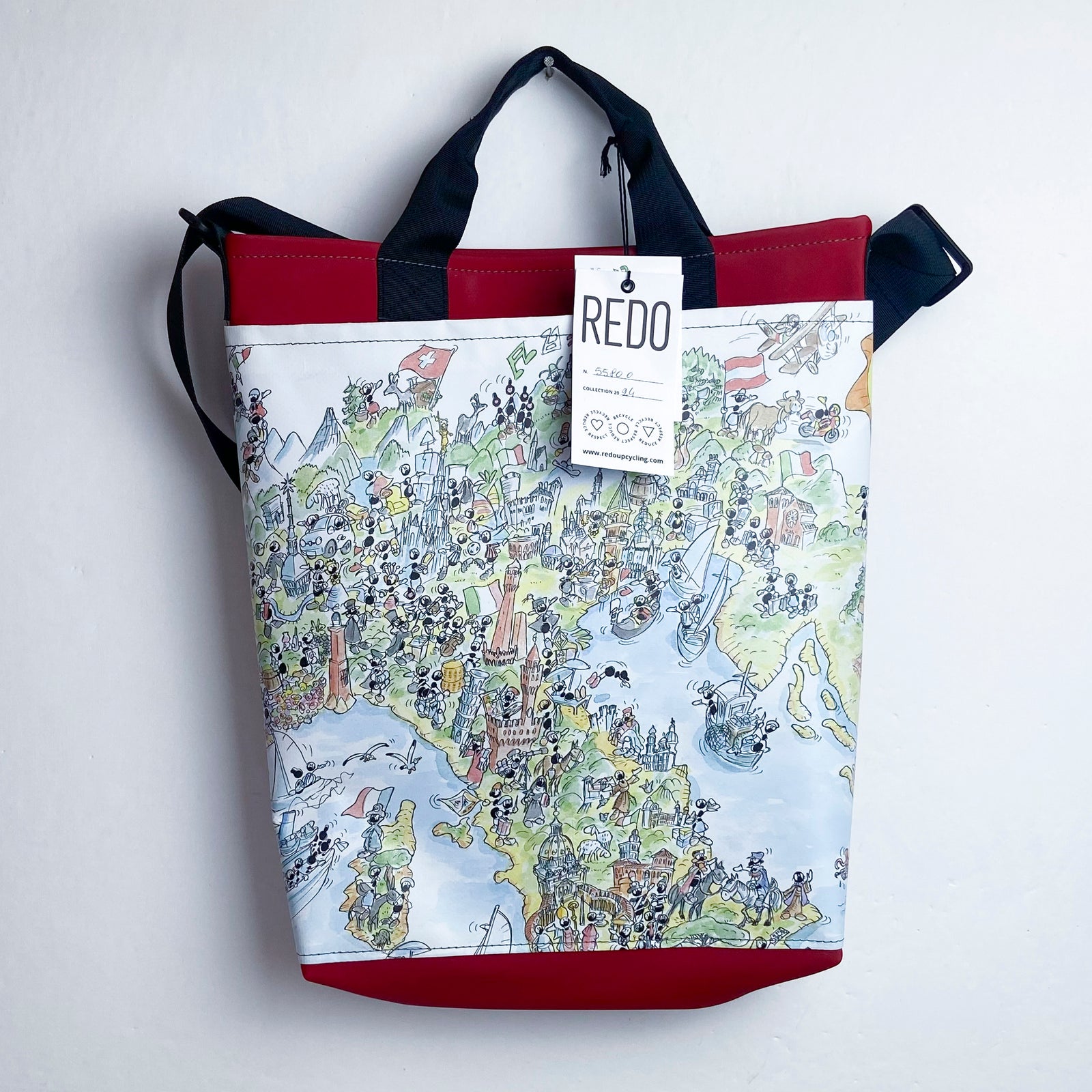 TRAC model shoulder bag with external pocket FV5580