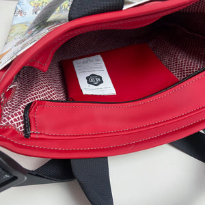 TRAC model shoulder bag with external pocket FV5580