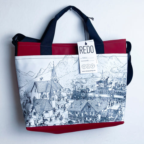 Miss Adola Borsa Tote In Tela Di Cotone 100%, Con Tasca Esterna E Interna, 35x45 Cm, Per Lavoro, Shopping, Regalo Estetico Per Donne E Ragazze - 3