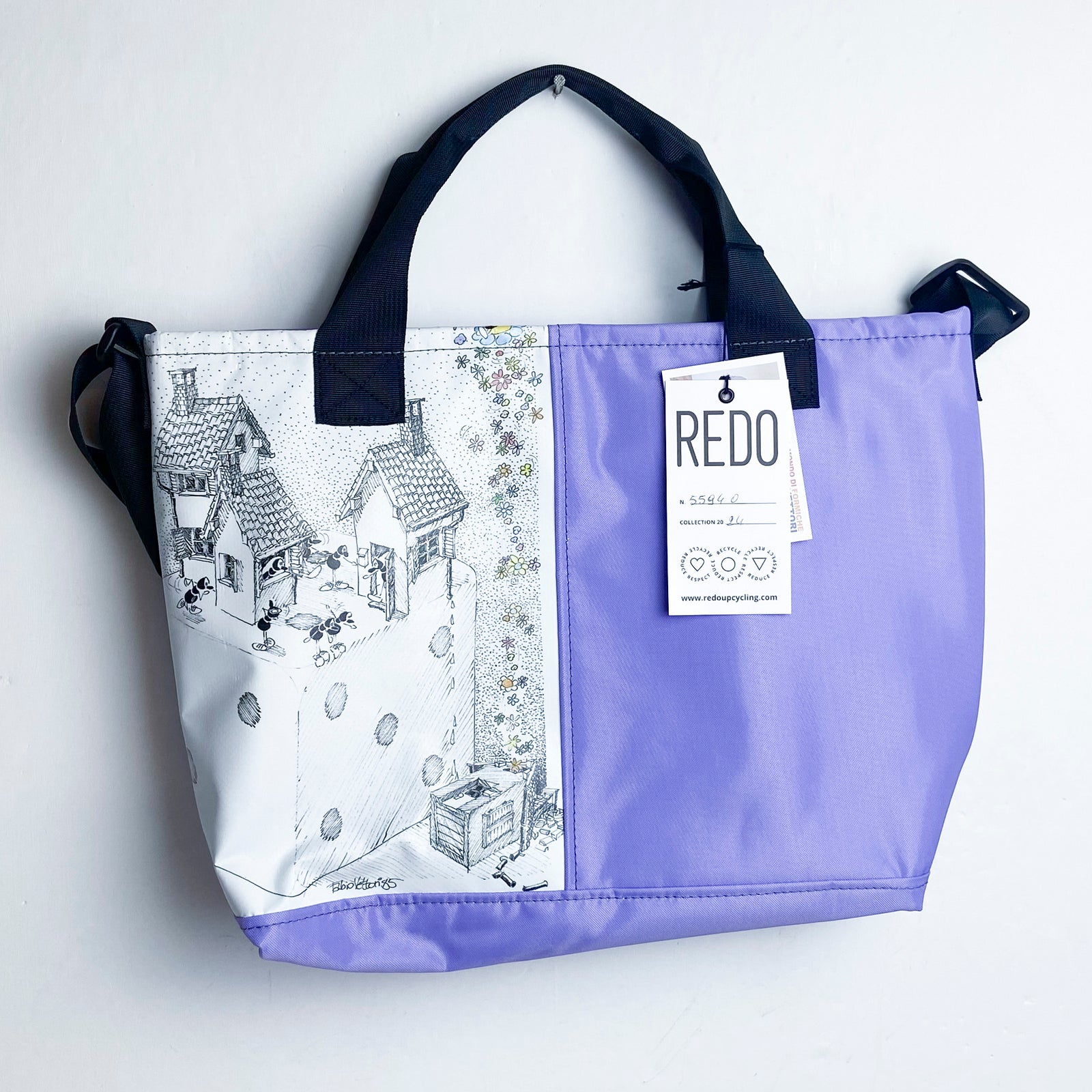 Shoulder bag model FAT MIX FV5594