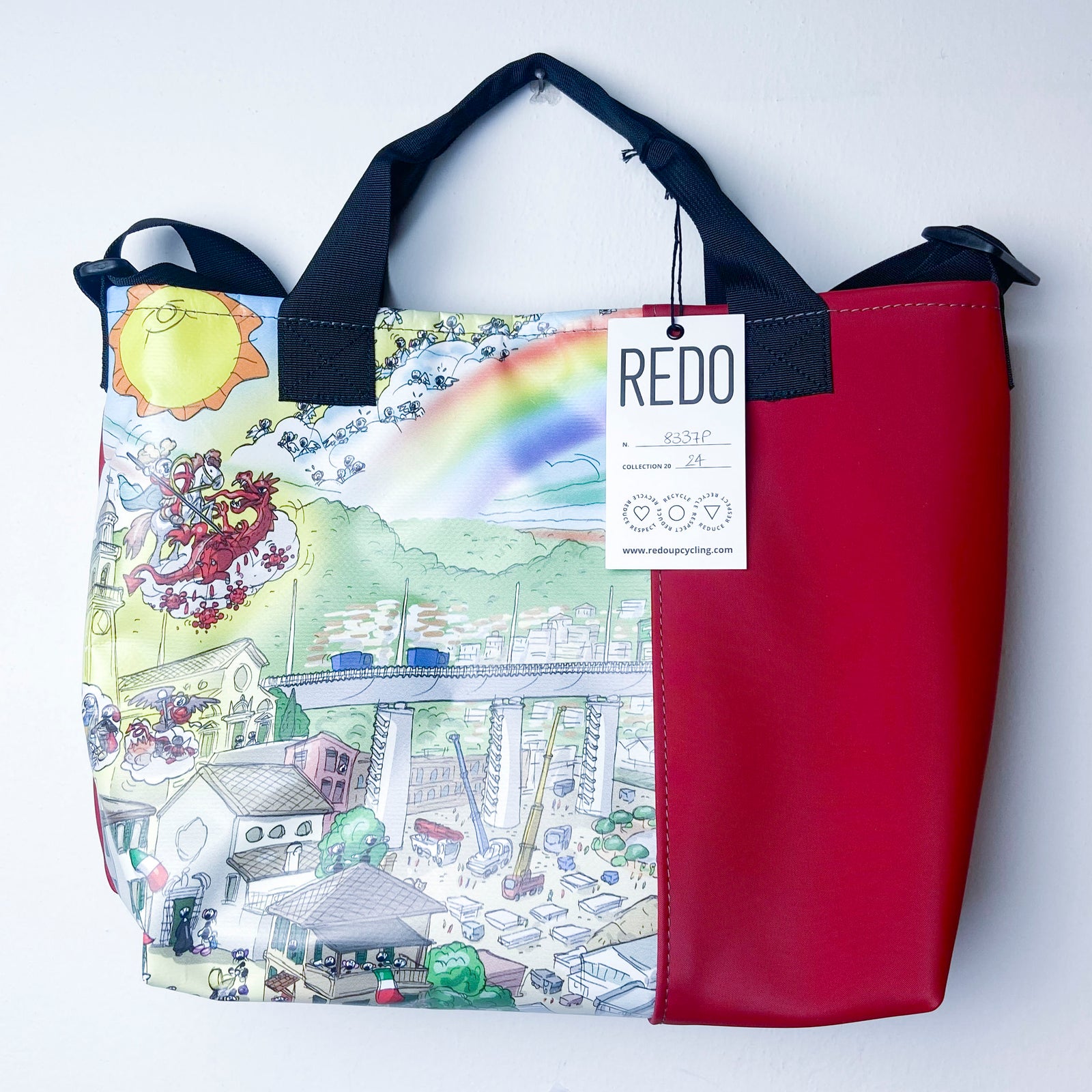 Shoulder bag model FAT MIX FV8837