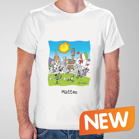 T-Shirt Personalizzata "Fiorentina"