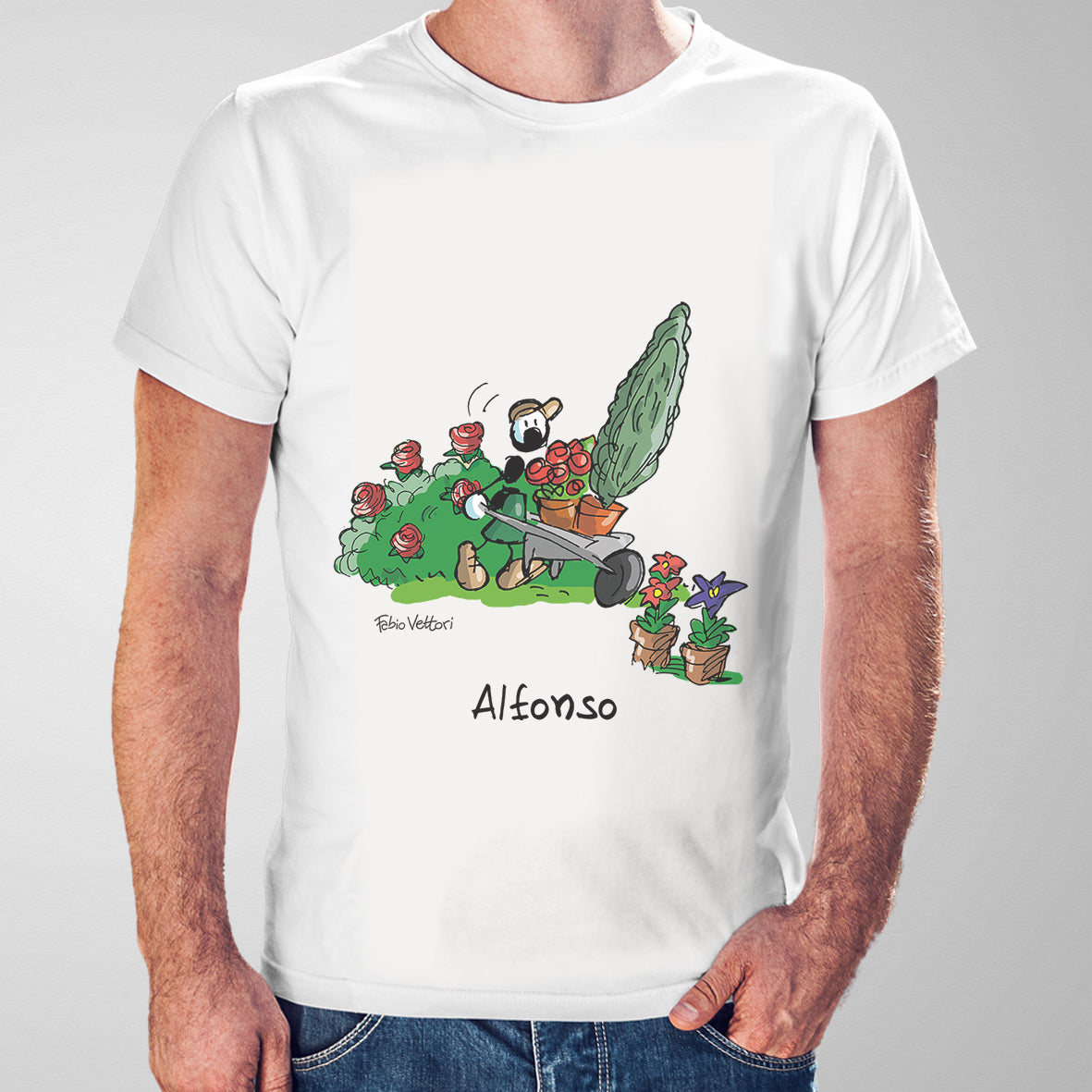 T-Shirt Personalizzata "Giardiniere"
