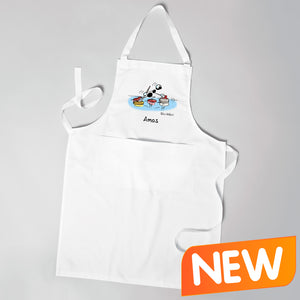 Personalized "Curling" Apron