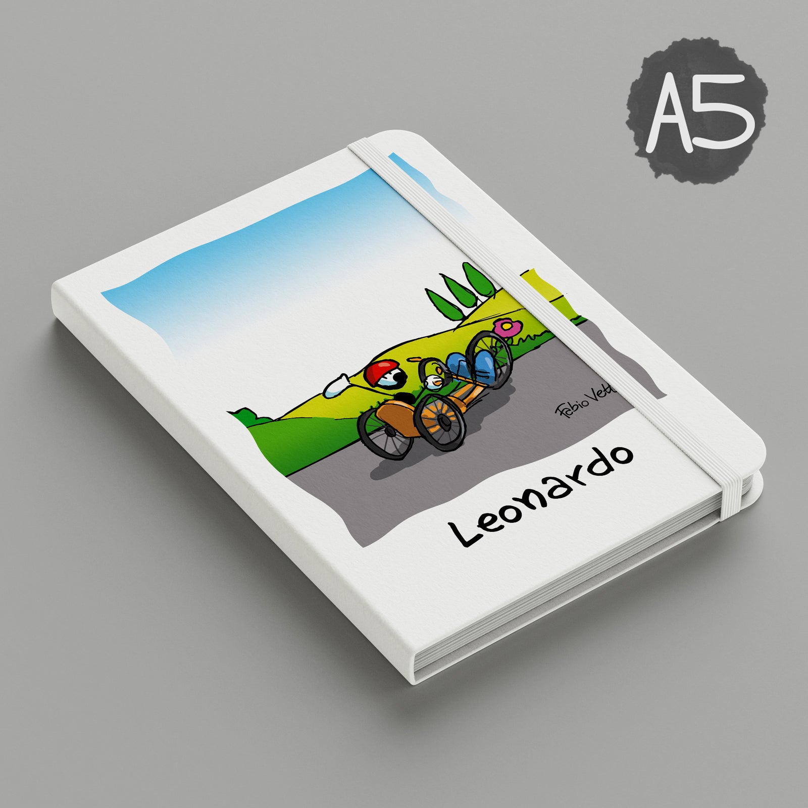 Notebook Personalizzato soggetto "Handbike"