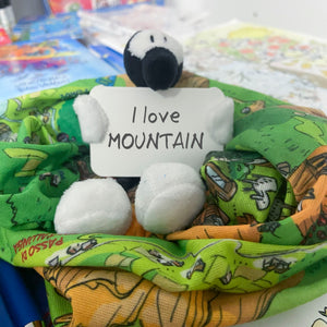 Pupazzo Peluche Formichina con Portachiavi e Ventosa con Cartellino Personalizzabile