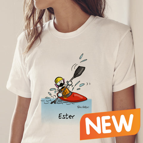 T-Shirt Personalizzata "Kayak"