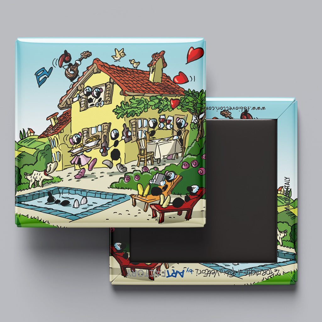 Magnet "Bed &amp; Breakfast"