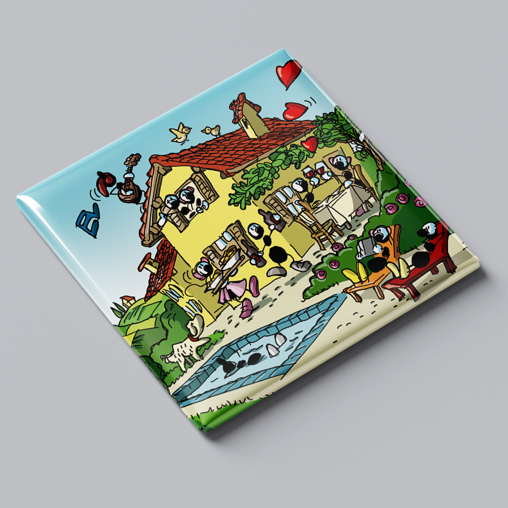 Magnet "Bed &amp; Breakfast"