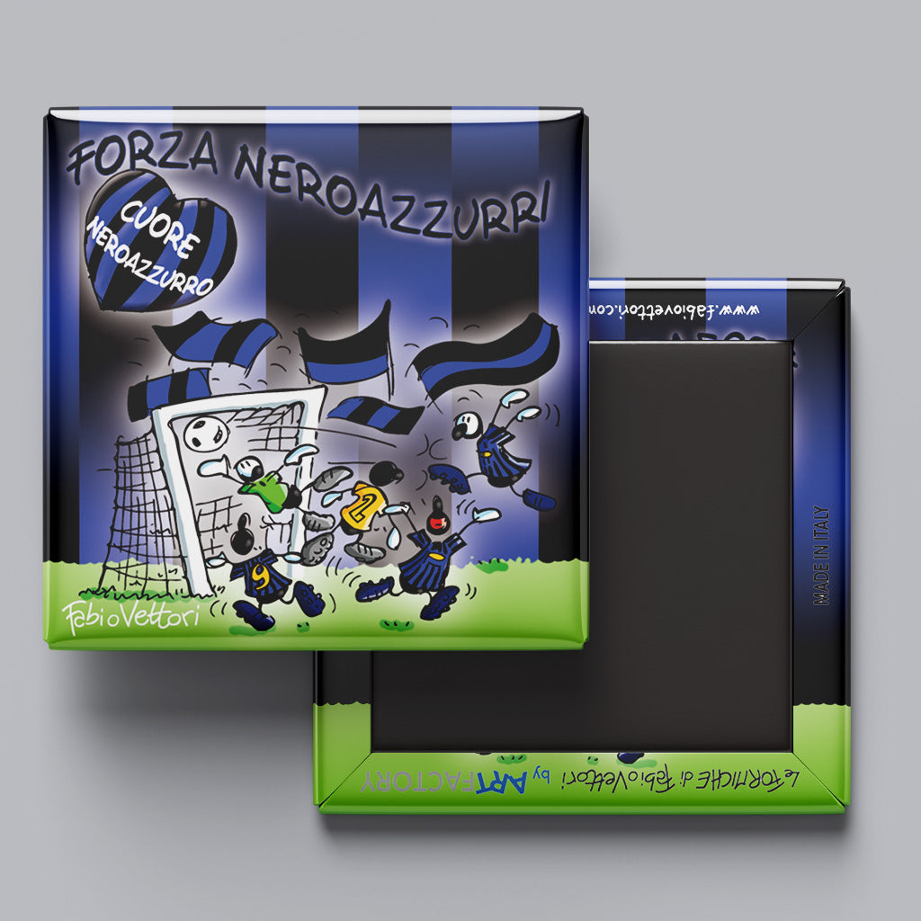 "Nerazzurro" magnet