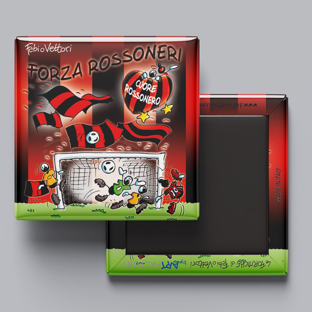 "Rossonero" magnet
