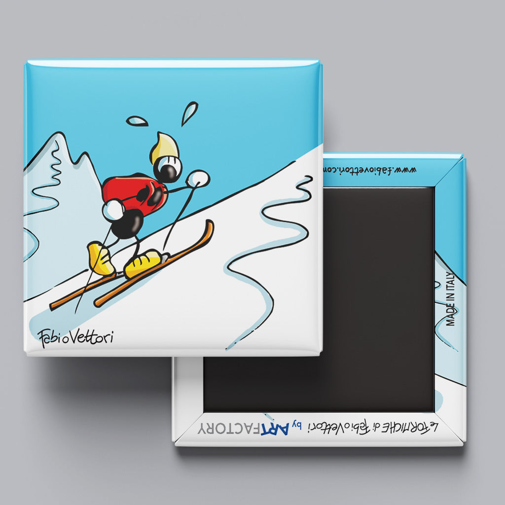 Magnete "Sci d'alpinismo"