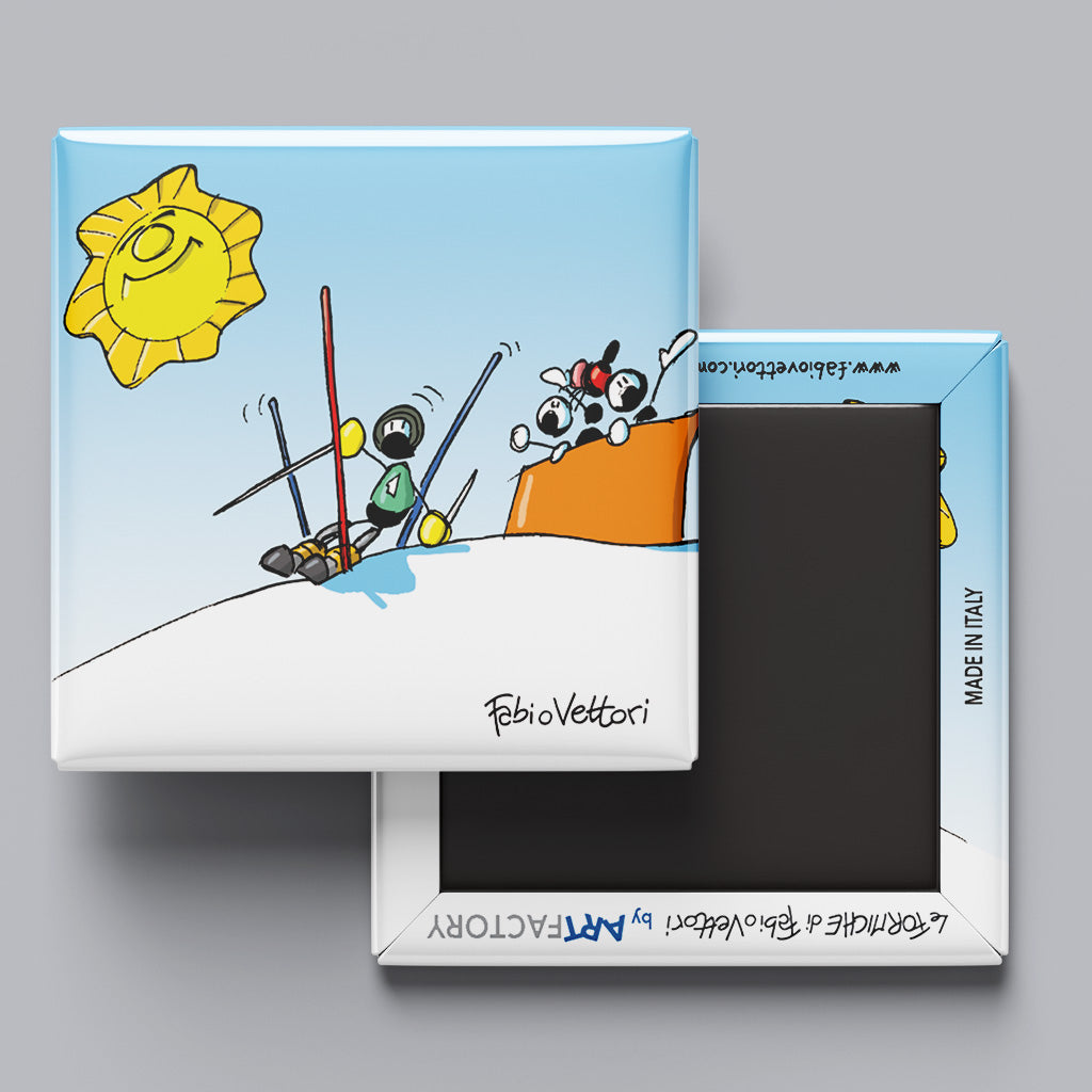 Magnet "Slalom Ski Special"