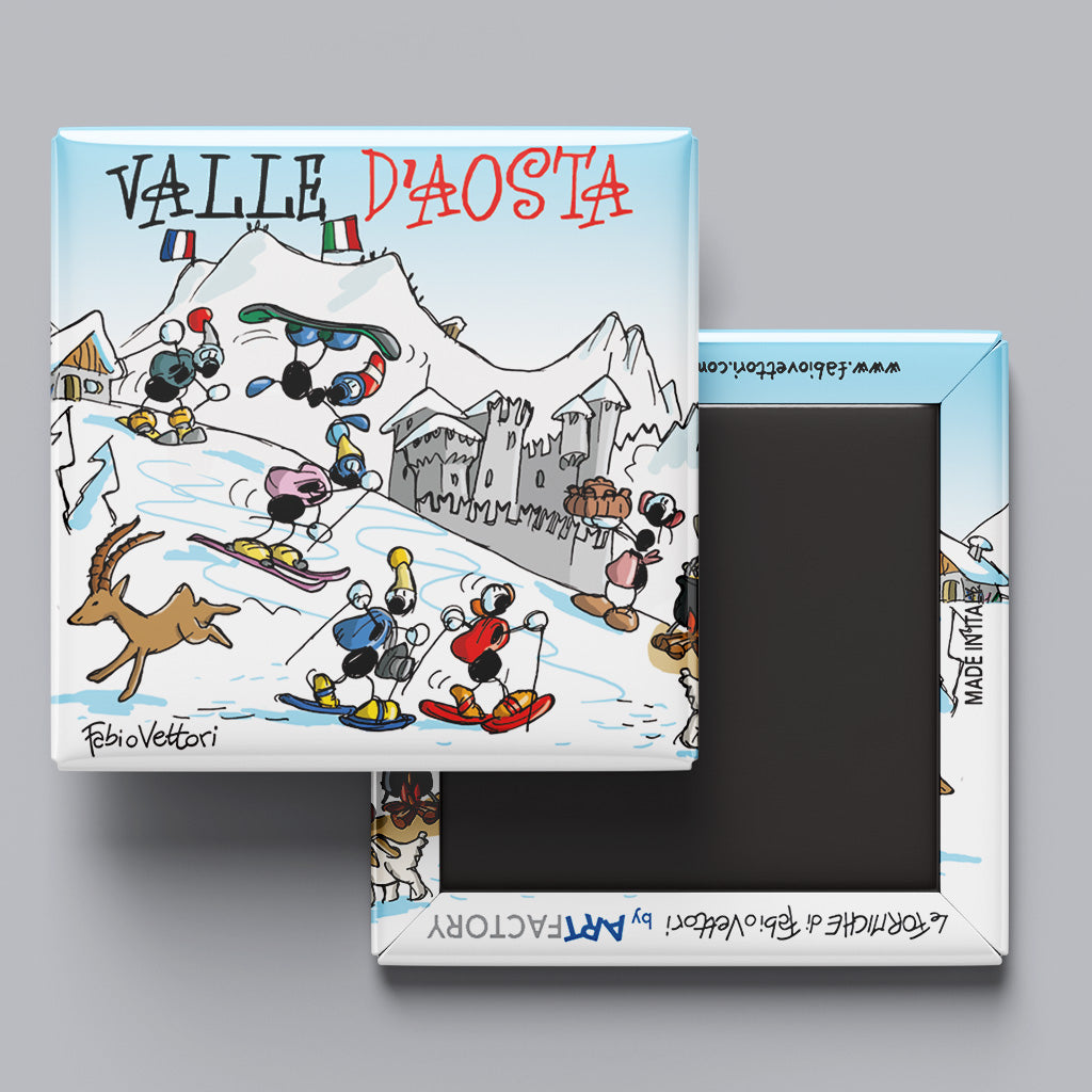 Magnet "Valle d'Aosta"