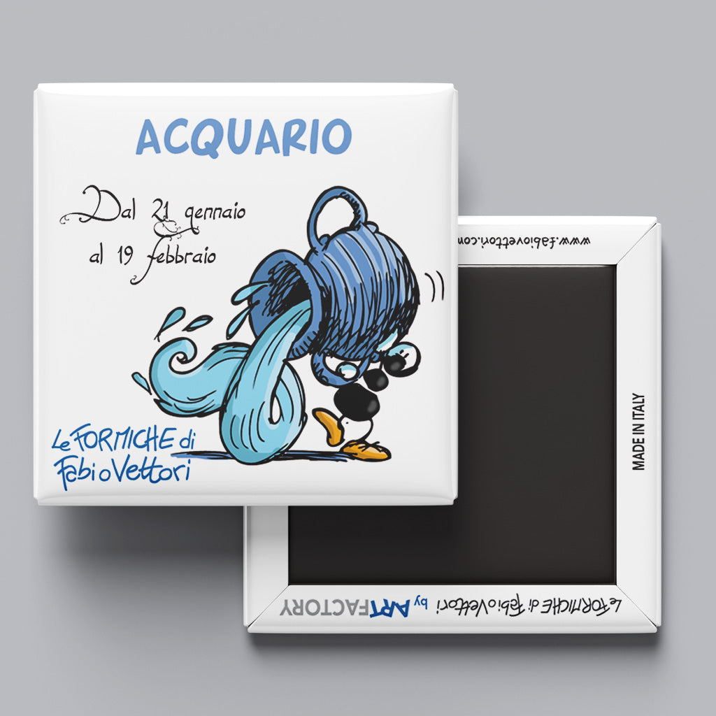 Magnete "Zodiaco - Acquario"