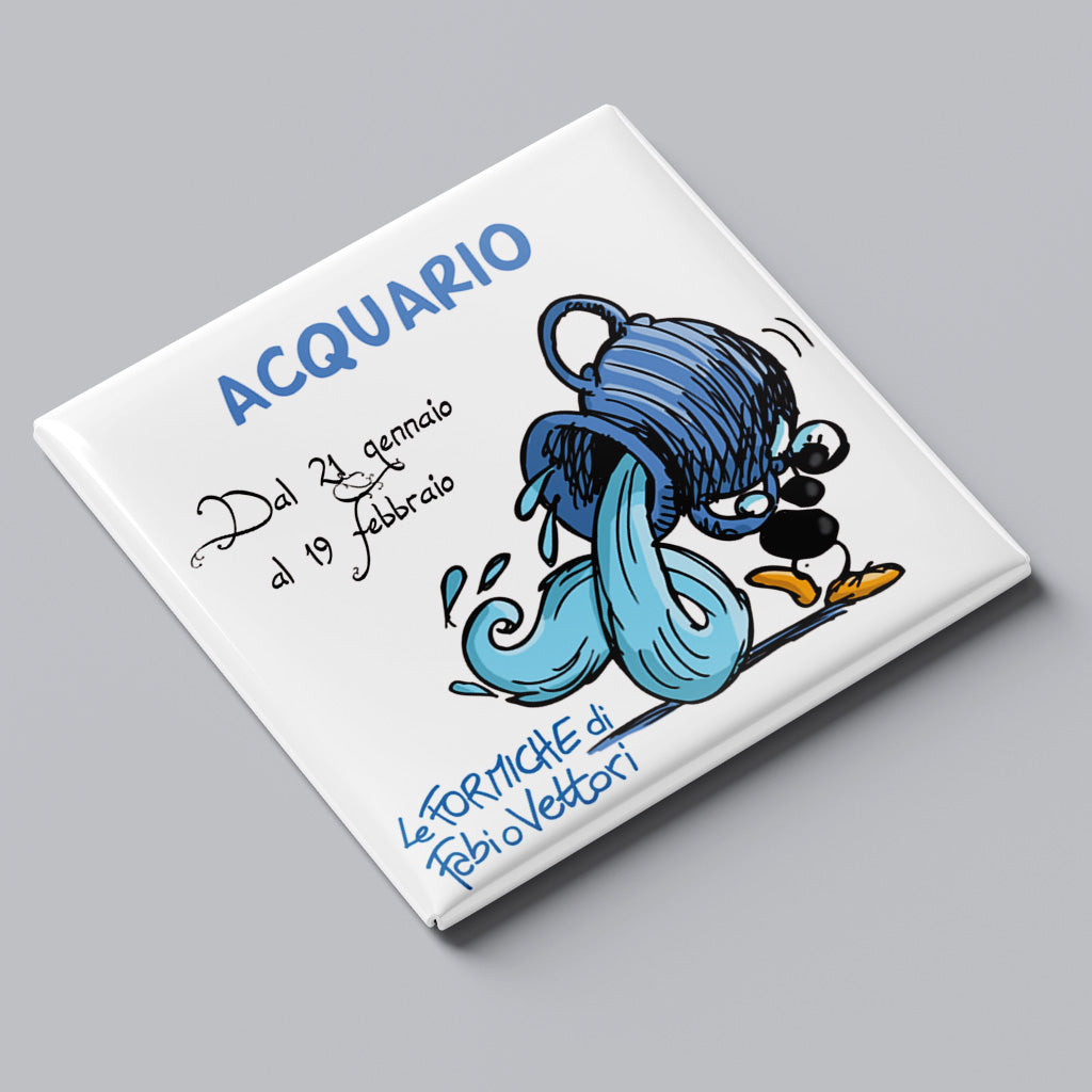 Magnete "Zodiaco - Acquario"