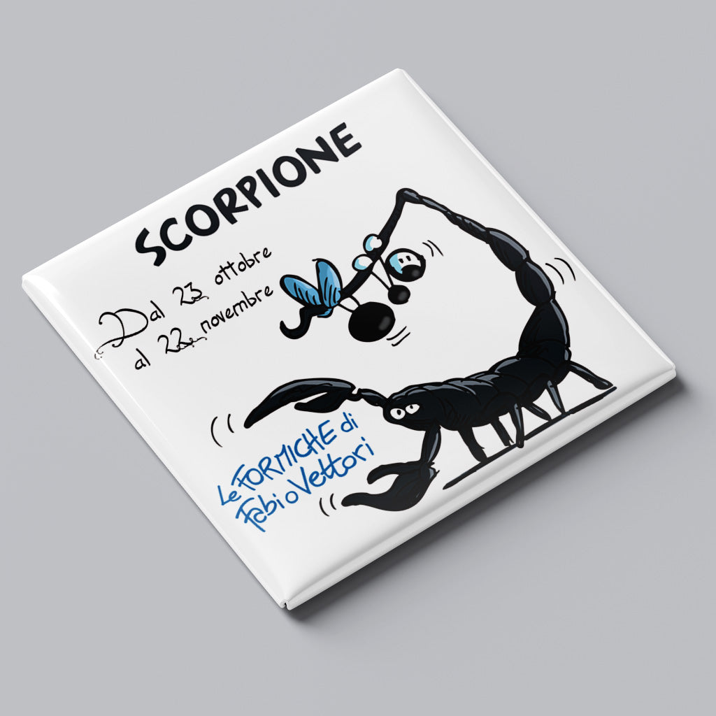 Magnete "Zodiaco - Scorpione"
