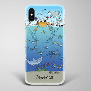Cover artistica per Smartphone Personalizzata Mare