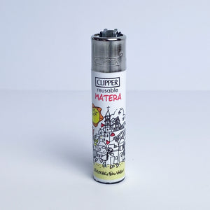 Accendino CLIPPER serie limitata città d'Italia by Fabio Vettori Soggetto "Matera"