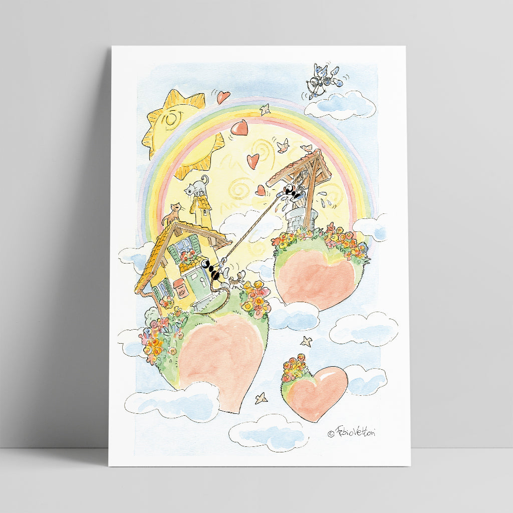 Poster "Well" 35x50cm