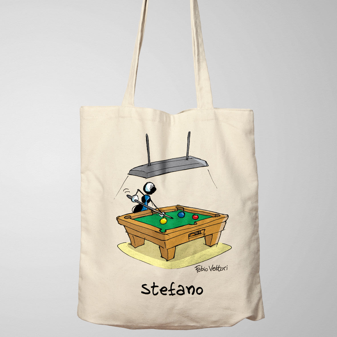 Shopper Personalizzata "Biliardo"