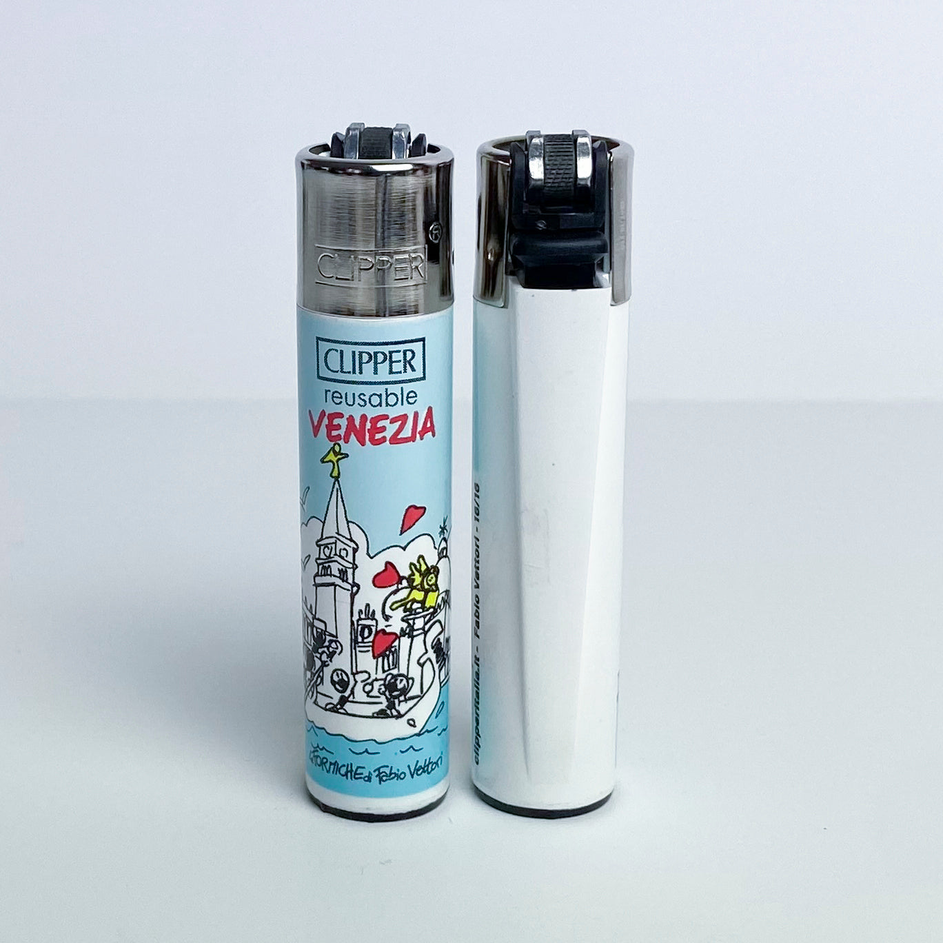 CLIPPER lighter limited series city of Italy by Fabio Vettori Subject "Venice"