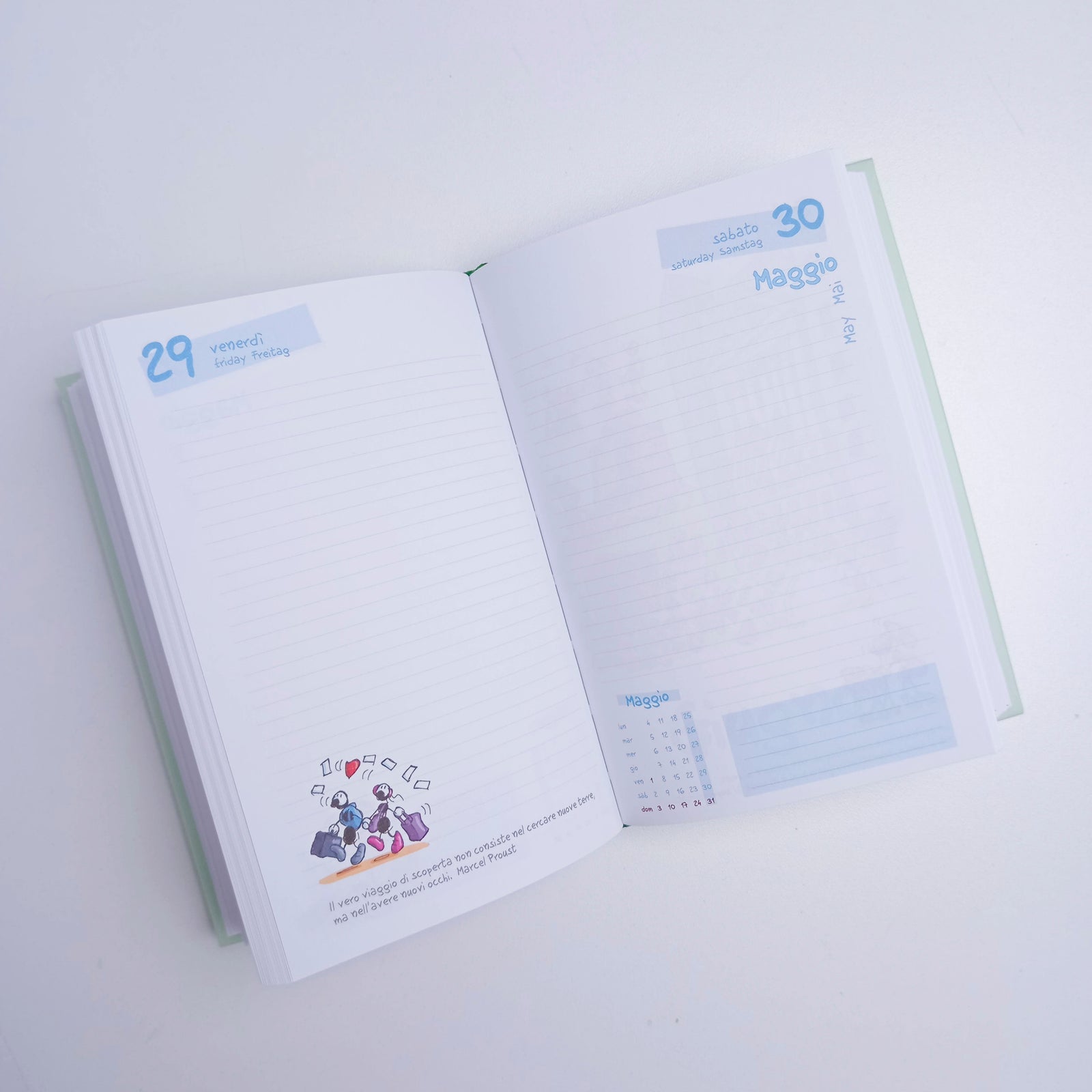 Agenda grande Giornaliera 2026 delle Formiche di Fabio Vettori (FV26AM)