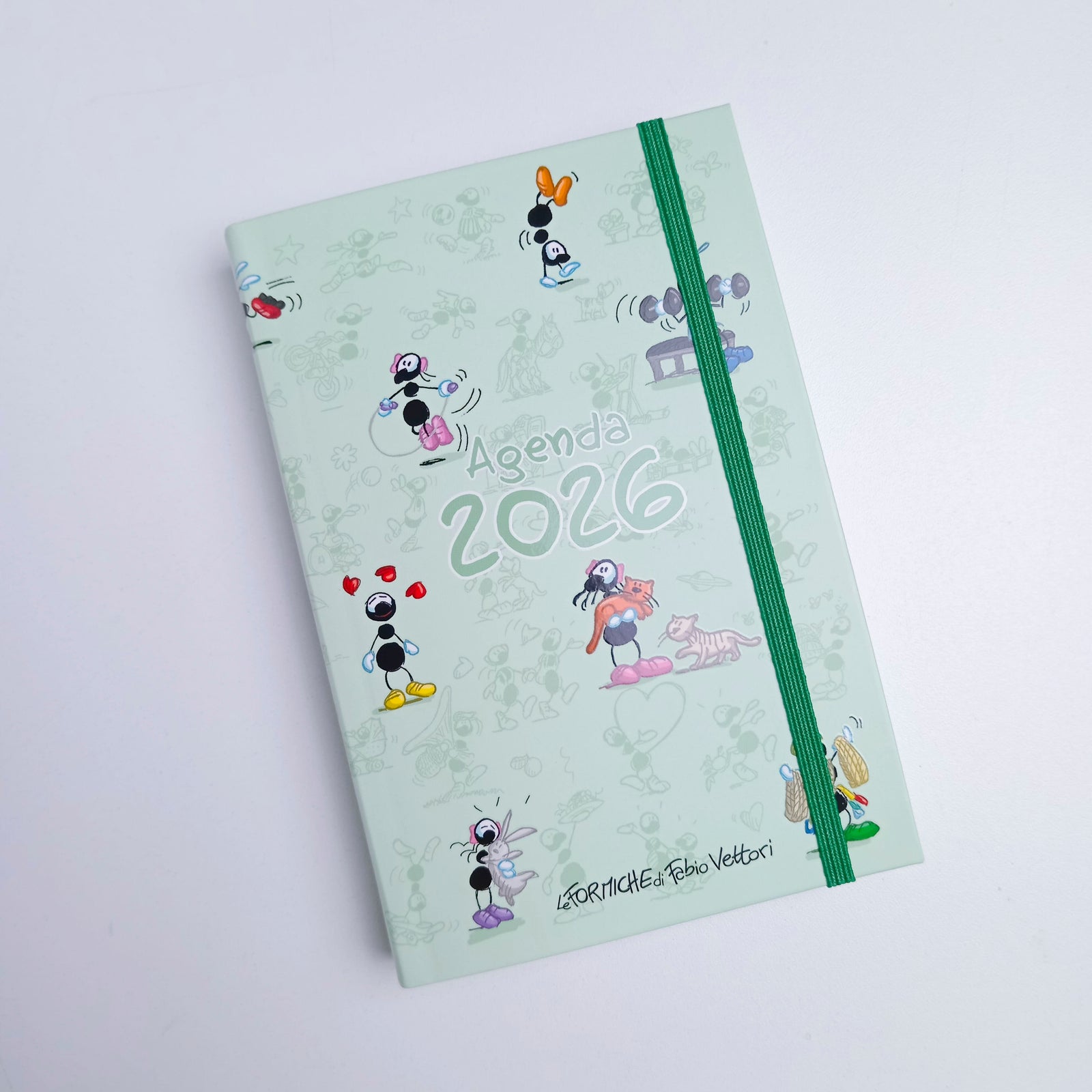 Agenda grande Giornaliera 2026 delle Formiche di Fabio Vettori (FV26AM)